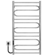 Електрична сушарка для рушників Deffi Вілла 500х1000 ліве підключення JD03 хром C.VP.100.50.E.C.L.1