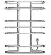 Електрична сушарка для рушників Deffi Британіка П7 600х800 праве підключення хром C.BR.80.60.7.E.C.R.5