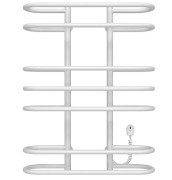 Електрична сушарка для рушників Deffi Британіка П7 600х800 праве підключення білий C.BR.80.60.7.E.W.R.5