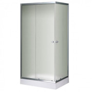 Душевая кабина Sansa 100х70 см профиль сатин/стекло матовое S100-70/15