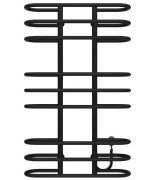 Електрична сушарка для рушників Deffi Британіка П9 600х1000 праве підключення чорний C.BR.100.60.9.E.B.R.5