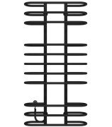 Электрический полотенцесушитель Deffi Британика П11 600х1200 левое подключение черный C.BR.120.60.11.E.B.L.5