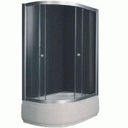 Душова кабіна Sansa 120х80 см профіль сатин/скло матове фабрик S120-80/40 R