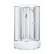 Гидробокс Sansa 90х90 см профиль сатин/стекло фабрик 6690A/40