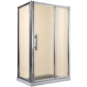 Душова кабіна Rhein 120х80 см профіль хром/скло матове RH916 R