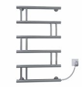 Электрический полотенцесушитель Deffi Змейка Люкс 500х800 правое подключение хром C.ZL.80.50.E.C.R.5