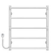 Електрична сушарка для рушників Deffi Ladder П5 500х600 ліве підключення білий C.LK.60.50.5.E.W.R.5