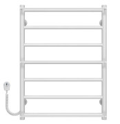 Електрична сушарка для рушників Deffi Ladder П7 500х700 ліве підключення білий C.LK.70.50.7.E.W.R.5