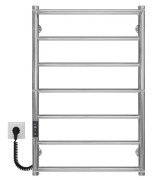 Електрична сушарка для рушників Deffi Ladder П7 500х800 ліве підключення JD03 хром C.LK.80.50.7.E.C.L.1