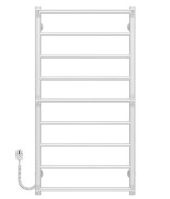 Електрична сушарка для рушників Deffi Ladder П9 500х1000 ліве підключення білий C.LK.100.50.9.E.W.R.5