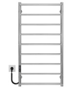 Электрический полотенцесушитель Deffi Ladder П9 500х1000 левое подключение JD03 хром C.LK.100.50.9.E.C.L.1