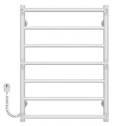 Електрична сушарка для рушників Deffi Ladder П7 500х700 ліве підключення білий C.LK.70.50.7.E.W.R.5