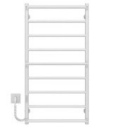 Электрический полотенцесушитель Deffi Ladder П9 500х1000 левое подключение WD03 белый C.LK.100.50.9.E.W.L.3