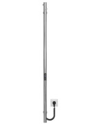 Электрический полотенцесушитель Deffi Chloe 30x1300 JD03 нержавеющая сталь хром C.MK.130.30.E.C.U.1