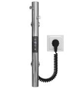 Електрична сушарка для рушників Deffi Chloe 30x500 JD03 нержавіюча сталь хром C.MK.50.30.E.C.U.1