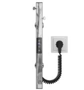 Электрический полотенцесушитель Deffi Holly 30x400 4 нержавеющая сталь хром C.MB.40.30.E.C.U.2