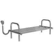 Полиця для взуття електрична Deffi 250x650 ліве підключення хром C.PV.25.65.E.C.L.5