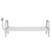 Полиця для взуття електрична Deffi 250x650 ліве підключення білий C.PV.25.65.E.W.L.5