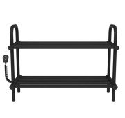 Полка для обуви электрическая Deffi 500x650 левое подключение черный C.PV.50.65.E.B.L.5