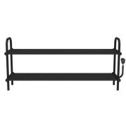 Полка для обуви электрическая Deffi 500x1050 правое подключение черный C.PV.50.105.E.B.R.5