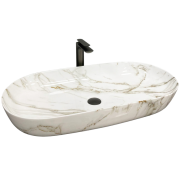 Раковина для ванної кімнати VBI Andria 80,5x41 см кераміка мрамор VBI-011702