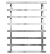 Сушка для рушників водяна Deffi Breeze П8 400x800 нижнє підключення хром A.BZ.80.40.8.C.A