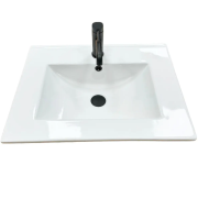 Раковина для ванної кімнати VBI Ferrara 61x46,5 см кераміка білий VBI-018010