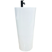 Раковина для ванної кімнати VBI Bolonia 40x40 см підлоговий кераміка білий VBI-019000