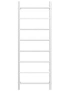 Полотенцесушитель водяной Deffi Орион П8 500х1400 нижнее подключение белый C.OR.140.50.8.W.A