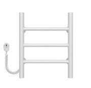 Електрична сушарка для рушників Deffi Оріон П3 200х400 ліве підключення білий C.OR.40.20.3.E.W.L.5