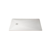 Душовий піддон Hatria Petra H3 Ardesia 140x80 см з сифоном керамика білий PA1400800011T