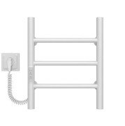 Електрична сушарка для рушників Deffi Оріон П3 200х400 ліве підключення WD03 білий C.OR.40.20.3.E.W.L.3