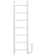 Електрична сушарка для рушників Deffi Оріон П7 200х1200 праве підключення білий C.OR.120.20.7.E.W.R.5