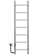 Електрична сушарка для рушників Deffi Оріон П7 200х1200 ліве підключення JD03 хром C.OR.120.20.7.E.C.L.1