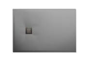 Душовий піддон Hatria Petra H3 Levigato 120x90 см з сифоном керамика цемент PL12009000700