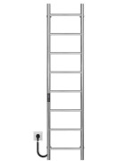 Електрична сушарка для рушників Deffi Орион П8 200х1400 левое подключение JD03 хром C.OR.140.20.8.E.C.L.1