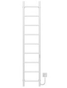 Електрична сушарка для рушників Deffi Оріон П9 200х1600 праве підключення WD03 білий C.OR.160.20.9.E.W.R.3