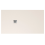 Душовий піддон Hatria Petra H3 Levigato 120x90 см з сифоном кераміка айворі PL1200900120T