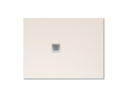 Душовий піддон Hatria Petra H3 Levigato 90x70 см з сифоном кераміка айворі PL0900700121T