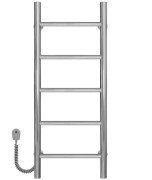 Електрична сушарка для рушників Deffi Оріон П5 300х800 ліве підключення хром C.OR.80.30.5.E.C.L.5