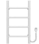 Електрична сушарка для рушників Deffi Оріон П4 300х600 праве підключення білий C.OR.60.30.4.E.W.R.5