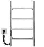 Електрична сушарка для рушників Deffi Оріон П4 300х600 ліве підключення JD03 хром C.OR.60.30.4.E.C.L.1