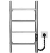 Електрична сушарка для рушників Deffi Оріон П4 300х600 праве підключення JD03 хром C.OR.60.30.4.E.C.R.1