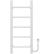 Электрический полотенцесушитель Deffi Орион П5 300х800 правое подключение белый C.OR.80.30.5.E.W.R.5