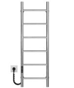 Електрична сушарка для рушників Deffi Оріон П6 300х1000 ліве підключення JD03 хром C.OR.100.30.6.E.C.L.1