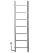 Електрична сушарка для рушників Deffi Оріон П7 300х1200 ліве підключення хром C.OR.120.30.7.E.C.L.5