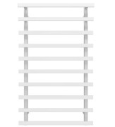 Полотенцесушитель водяной Deffi Breeze П10 400x1000 боковое правое подключение белый A.BZ.100.40.10.W.C