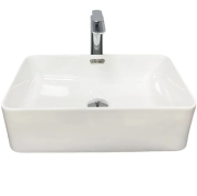 Раковина для ванної кімнати VBI ARABBA 48x31,5 см кераміка білий VBI-013501