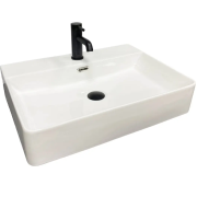 Раковина для ванної кімнати VBI BITONTO M 59,5x43,5 см кераміка білий VBI-015701