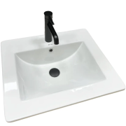 Раковина для ванної кімнати VBI Ferrara 50 71,5x46,5 см кераміка білий VBI-018013